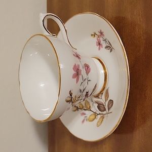 Vintage teacup and saucer. Kendall Brand